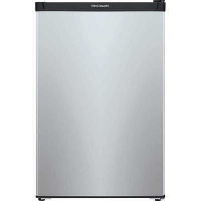 Frigidaire 4.5 Cu Ft Compact Refrigerator, Silver (Certified Refurbished) (Used)