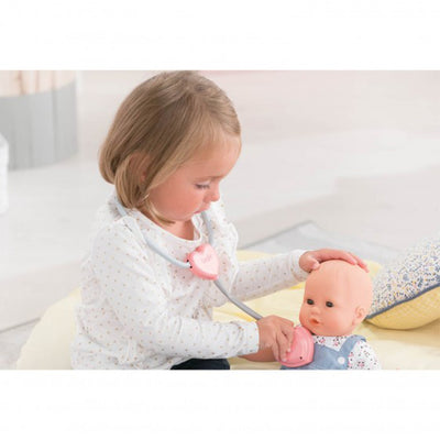 Corolle Mon Grand Poupon Toy Pediatrician Doctor Set w/ Waterproof Baby Doll