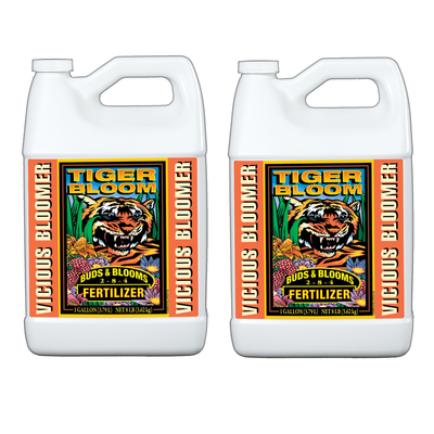 FoxFarm Tiger Bloom Liquid Concentrate Plant Fertilizer, 2 Gallons | FX14020