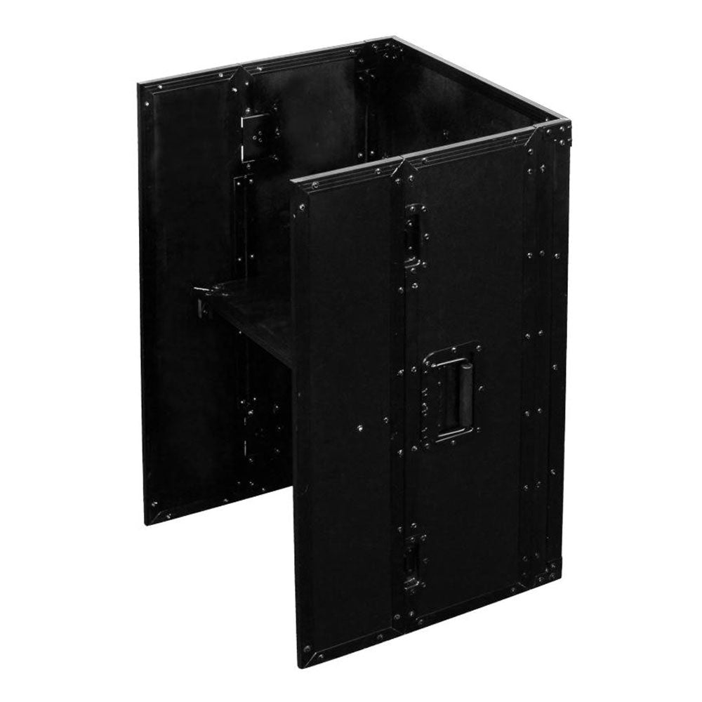 Odyssey Collapsible 19 x 30 Inch Tall DJ Fold Out DJ Laptop Table Stand, Black - VMInnovations