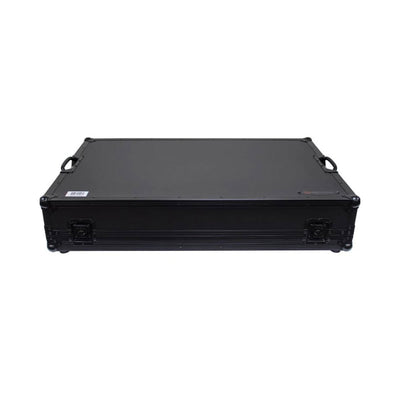 Odyssey Low Profile Pioneer Flight Case with Top Angle Glide Platform, Black