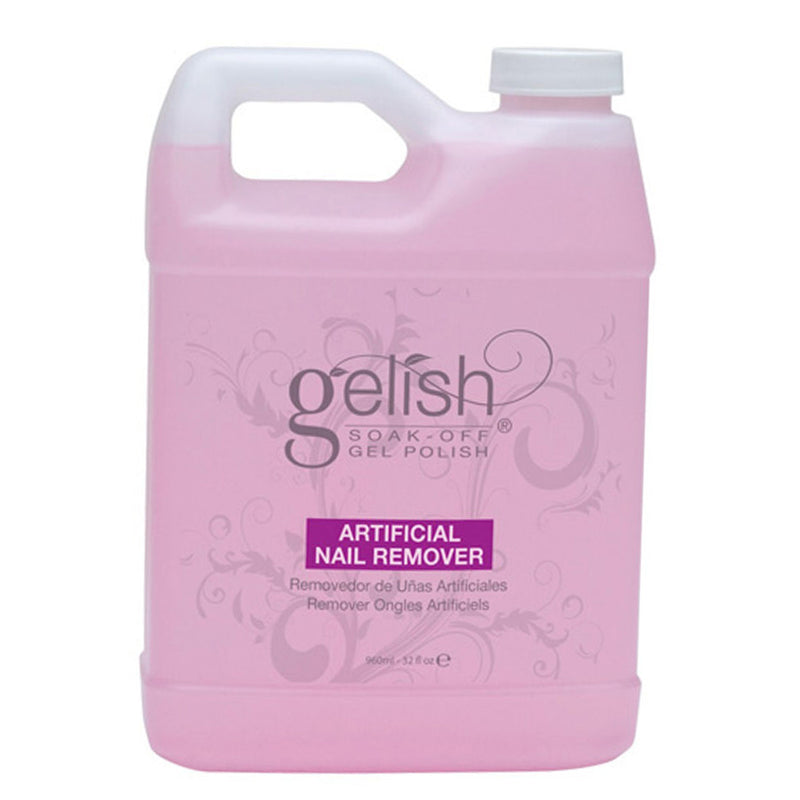 Gelish Soak Off Gel Nail Polish Artificial Nail Remover Bottle Refill, 32 Ounces
