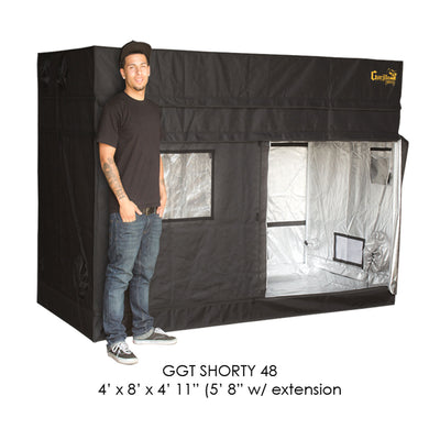 Gorilla Grow Tent GGTSH48 Shorty 4 x 8 Foot Hydroponic Greenhouse Garden Room