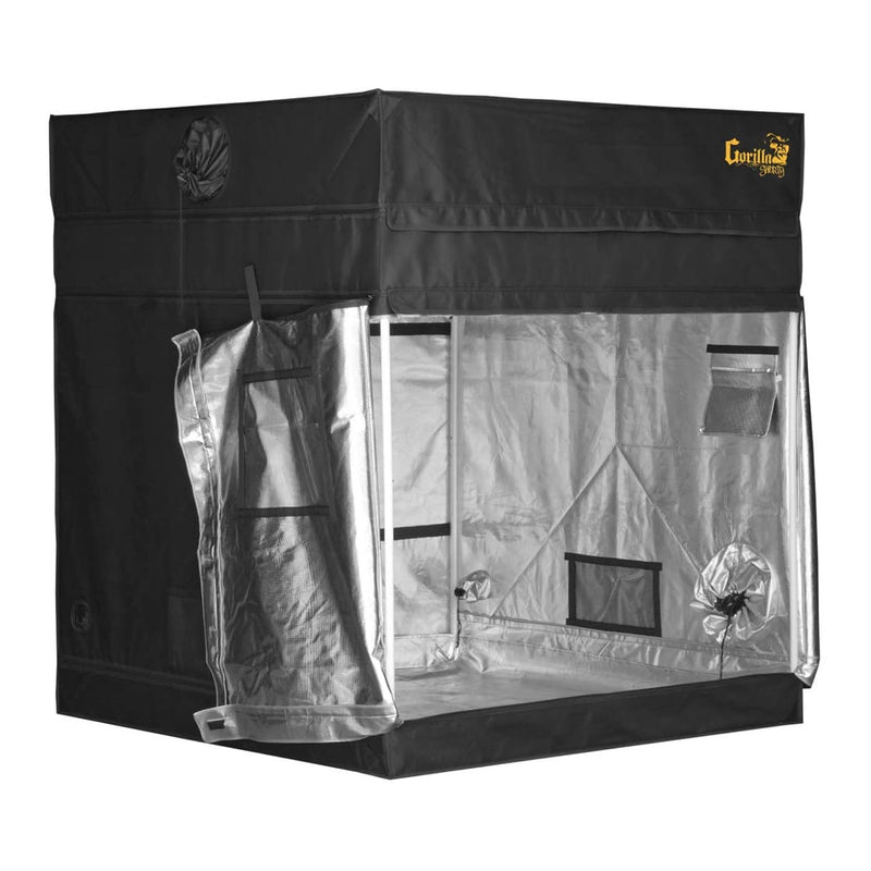 Gorilla Grow Tent GGTSH55 Shorty 5 x 5 Foot Hydroponic Greenhouse Garden Room