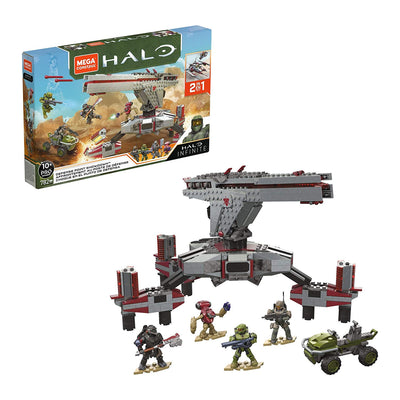 Mega Construx Halo Defense Point Showdown Building Block Toy for Ages 10 and Up