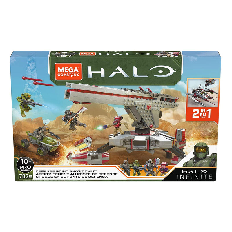 Mega Construx Halo Defense Point Showdown Building Block Toy for Ages 10 and Up