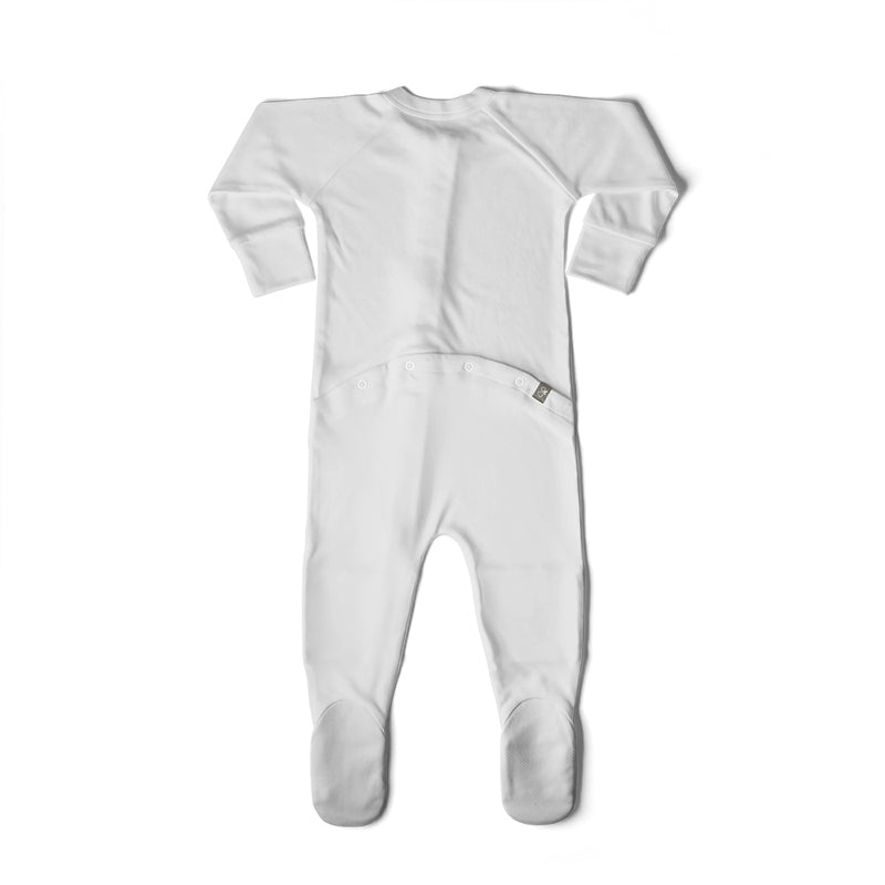 Goumikids Unisex Baby Footie Pajamas Organic Sleeper Clothes, 6-9M Desert Mist