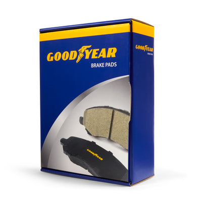Goodyear Brakes GYD1010 Automotive Carbon Ceramic Truck and SUV Front Brake Pads