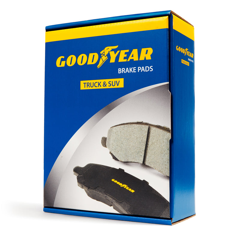 Goodyear Brakes GYD1411 Automotive Carbon Ceramic Truck and SUV Front Brake Pads