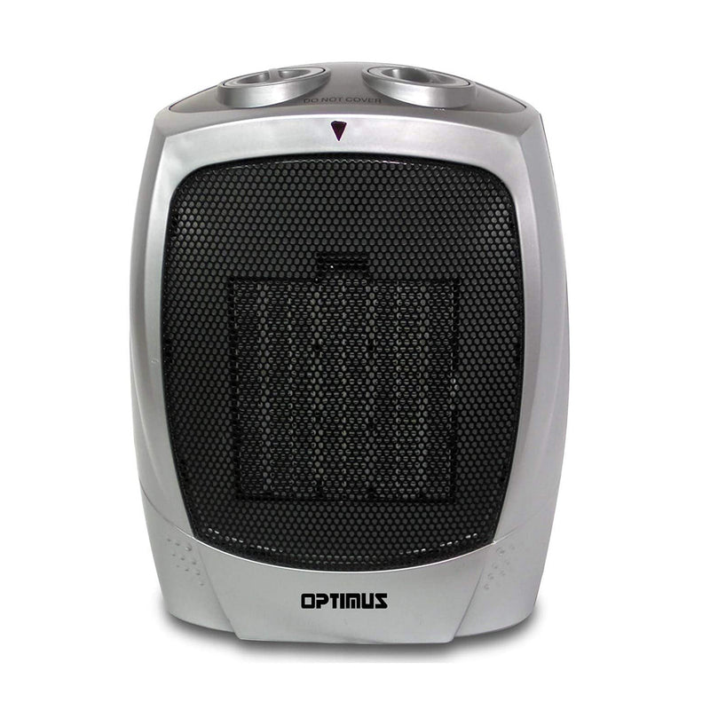 Optimus H-7004 Portable Indoor Electric Ceramic Space Heater with Thermostat