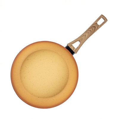 Hamilton Beach 12 Inch Forged Aluminum Terracotta Nonstick Coated Frying Pan