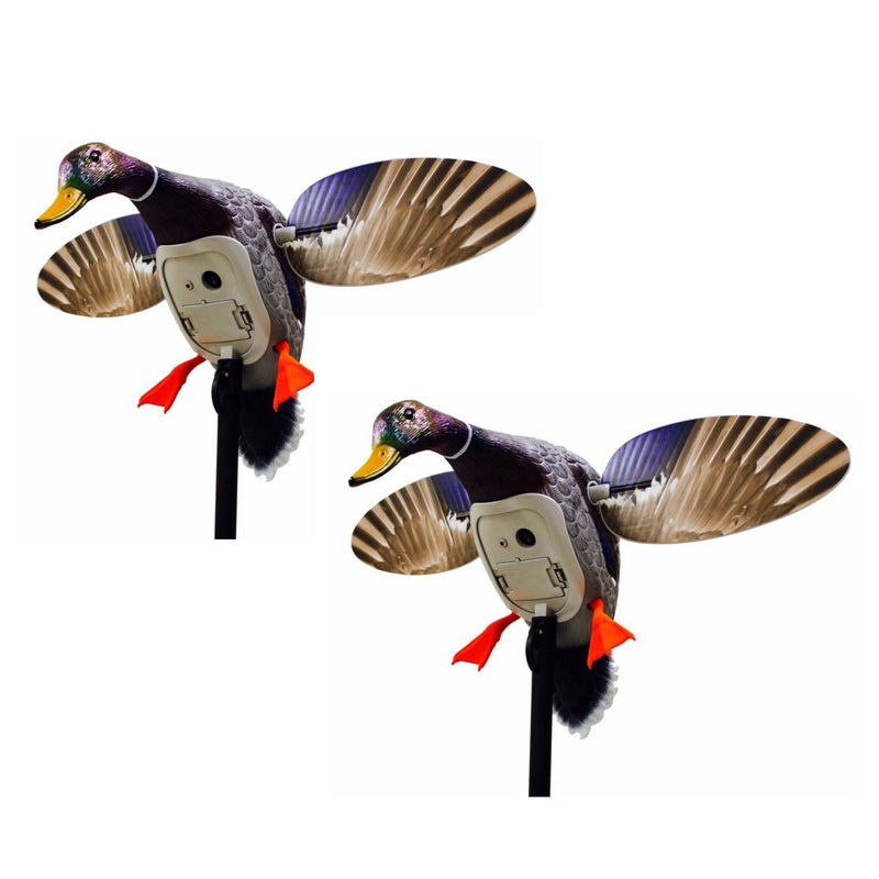 Mojo Outdoors Elite Series King Mallard Magnetic Spinning Duck Decoy (2 Pack)