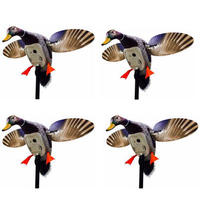 Mojo Outdoors Elite Series King Mallard Magnetic Spinning Duck Decoy (4 Pack)