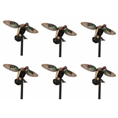 MOJO Outdoor Elite Series Mini Mallard Hen Duck Decoy w/ Spinning Wings (6 Pack)