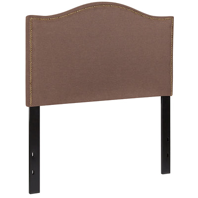 Flash Furniture Lexington Upholstered Twin Size Headboard with Camel Fabric