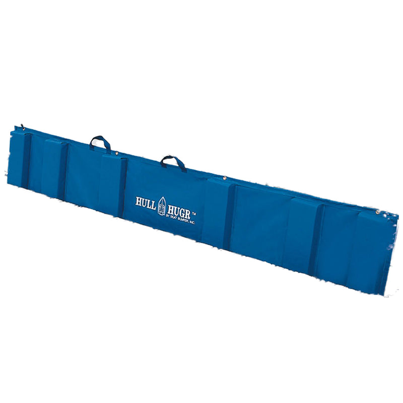 Airhead Hull Hugr 9 Ft Marina Roll Up Bumper Guard for Boats, Blue (Open Box)