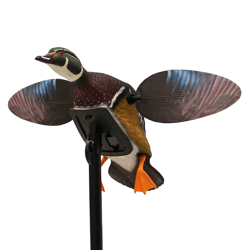 MOJO Outdoors Heavy Duty Elite Series Woody Hunting Duck Decoy with Support Pole