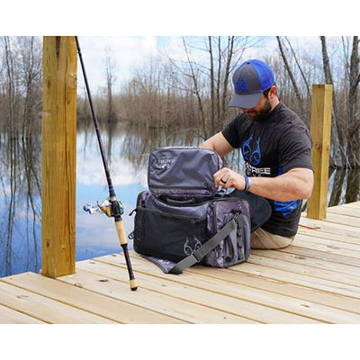 Insights Fishing i4 Tackle Bag 3700 Series Fishing Duffel Bag, Realtree Gray