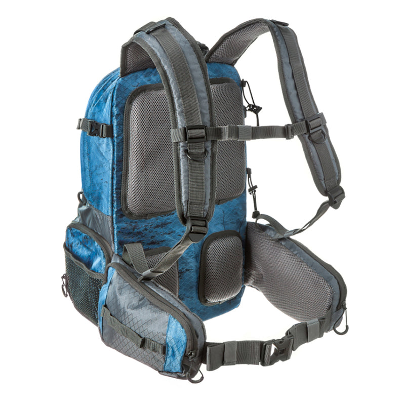 Insights Fishing 3600 i3 Tackle Outdoor Fishing Carry Backpack, Realtree Blue