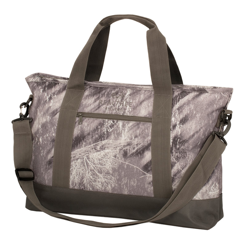 Insights Fishing Realtree Extra Large Spacious Carry-All Tote Beach Bag, Gray