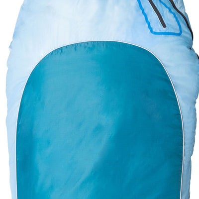 Kamp-Rite 78" x 35" Mummy Style Rip Stop Polyester 0 Degree Sleeping Bag, Blue
