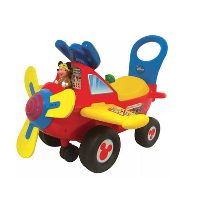 Kiddieland Disney Mickey Mouse Clubhouse Plane Light & Sound Activity Ride On