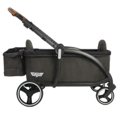 Keenz Class Baby Toddler Kids Stroller Wagon with 1 Touch Brake & Canopy, Black