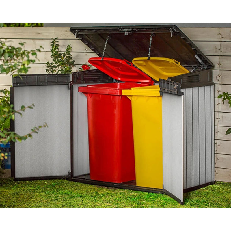 Keter KET-237831 Elite Store Outdoor Storage Shed 4.6 by 2.7 Foot (Used)