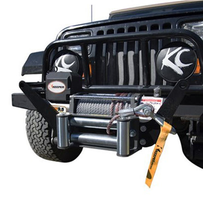 Keeper KW95122 Electric Winch 5.5 Horsepower 9500 Pound Load for SUVs and Trucks
