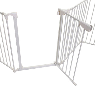 Dreambaby L2022BB Newport Adapta 33.5 to 79 Inch Baby & Pet Safety Gate, White