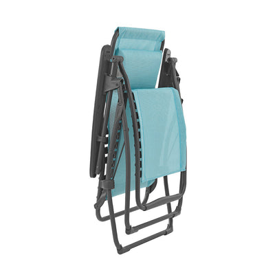 Lafuma LFM3118-8553 Futura Batyline Iso Series Relaxation Chair Recliner, Blue
