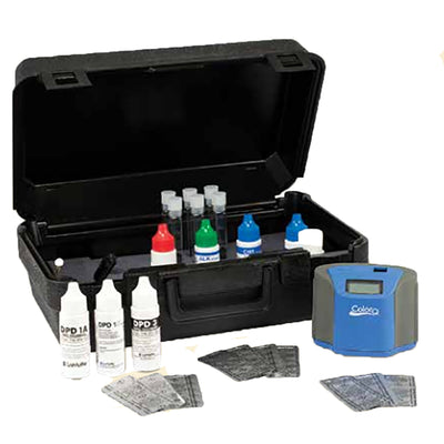 LaMotte ColorQ Pro 7 Digital Pool/Spa Water Testing Kit w/Black Case (For Parts)