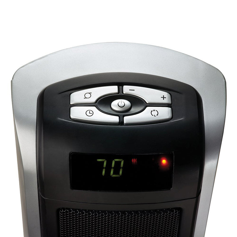 Lasko 5521 Electric 1500W Room Oscillating Ceramic Tower Space Heater (Open Box)