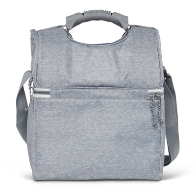 Igloo 22Can Playmate Gripper Large Portable Lunchbox Soft Cooler Bag, Gray(Used)