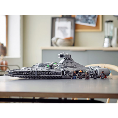 Lego Star Wars Imperial Light Cruiser w/ Mando, Cara Dune, Grogu (1,336 Pieces)