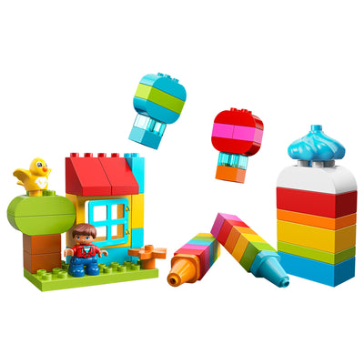 LEGO DUPLO 10887 Creative Fun Ideas Block Building Set for Toddlers (120 Pieces)