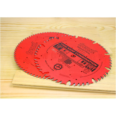 Freud LU83R010 10 Inch 50T Thin Kerf Ultimate Combination Industrial Saw Blade
