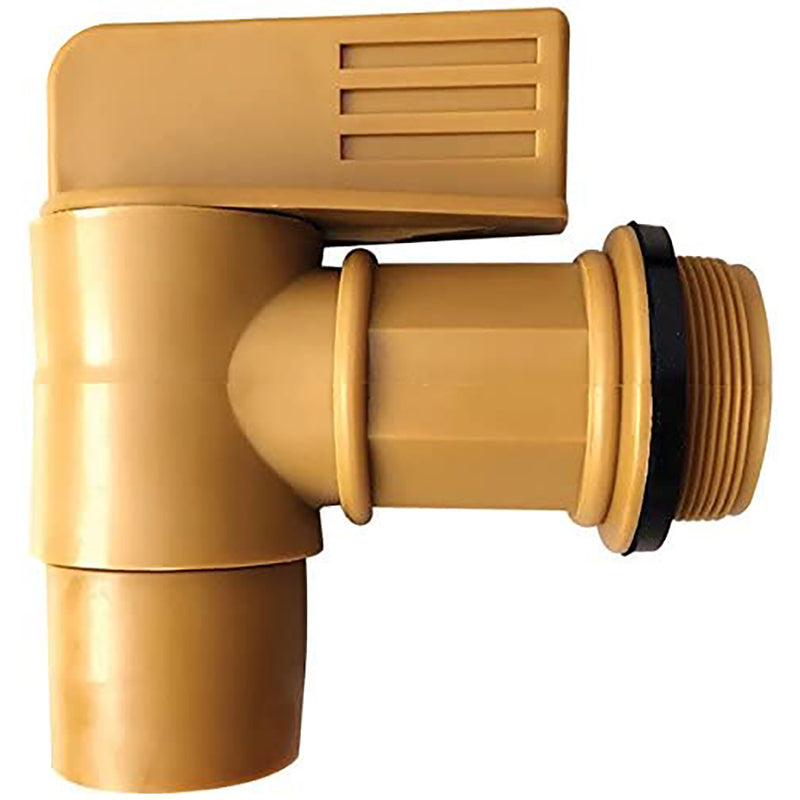 Lumax Plastic 2 Inch NPT Drum Barrel Faucet for Dispensing Non Corrosive Liquids