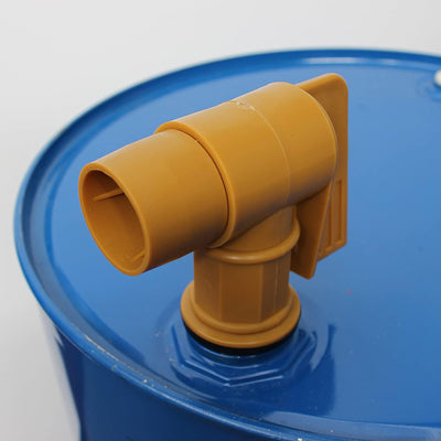 Lumax Plastic 2 Inch NPT Drum Barrel Faucet for Dispensing Non Corrosive Liquids