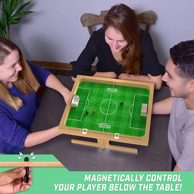 GoSports Magna Soccer Tabletop Board Magnetic Game of Skill for Kids and Adults