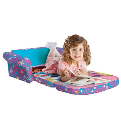 Marshmallow Furniture Comfy Flip Open Couch Bed Kid's Furniture, Doc Mcstuffins