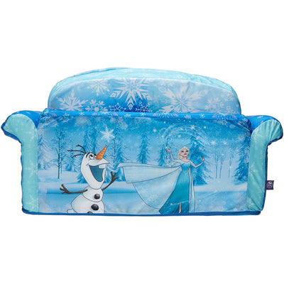 Marshmallow Furniture Comfy 2-in-1 Flip Couch Bed Kid's Furniture, Disney Frozen
