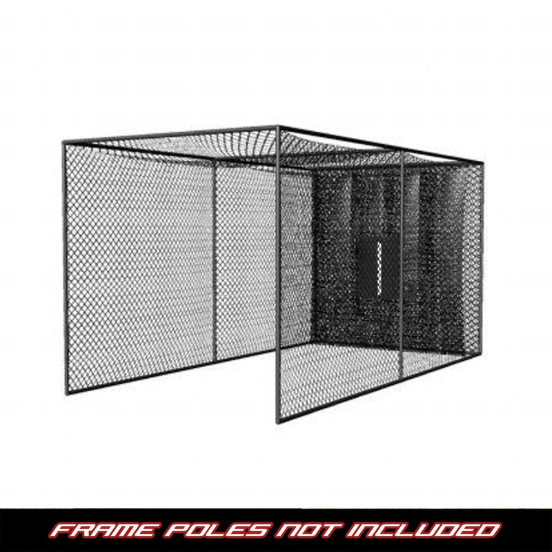 Cimarron Sports 20x10x10 Masters Golf Net and Baffle with Golf Net Target