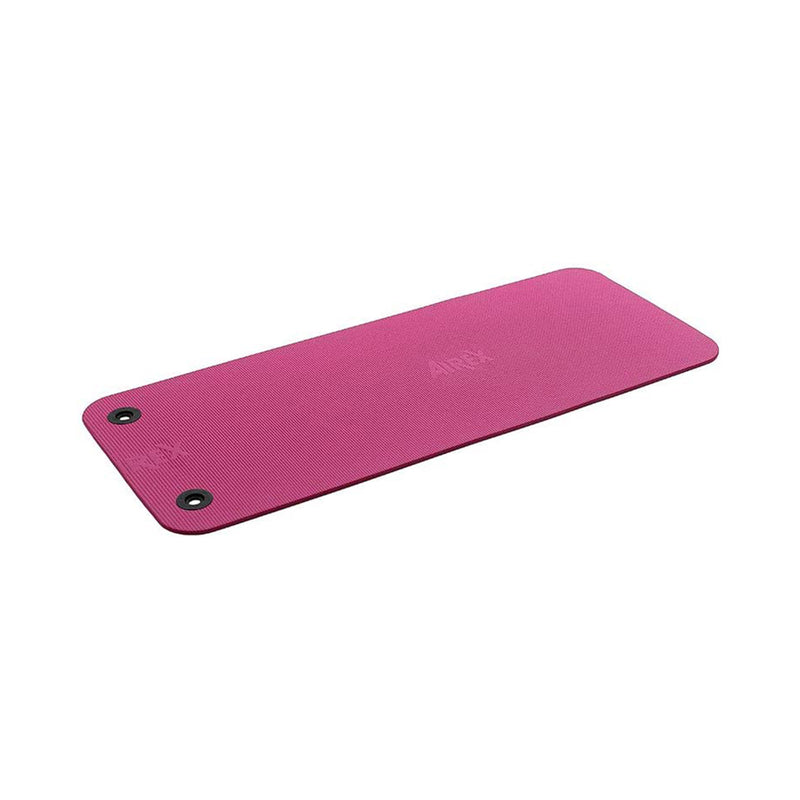 AIREX Fitline 140 Closed Cell Foam Fitness Mat w/ Grommets for Yoga & More, Pink