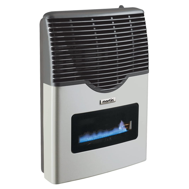 Martin Direct Vent Glass Propane Wall Heater w/ Built In Thermostat, 11,000 BTU