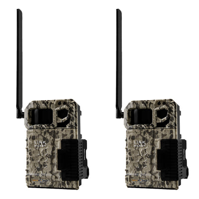SPYPOINT LINK MICRO Verizon 4G Cellular Hunting Trail Game Cameras (2 Pack)