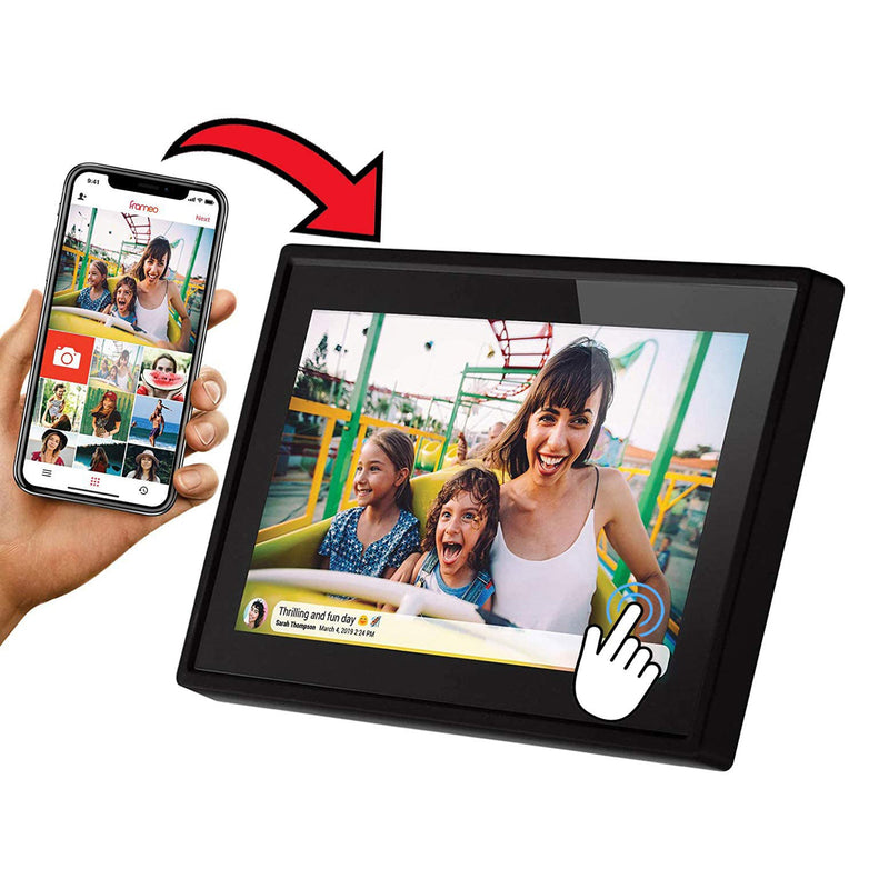 Minolta 10 Inch Wi Fi Digital Electronic Touch Screen Photo Video Album Frame