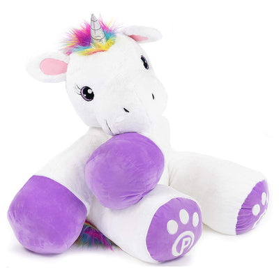 Plushible 44 Inch Signature Poppy Soft Large Unicorn Stuffed Animal Plush Toy