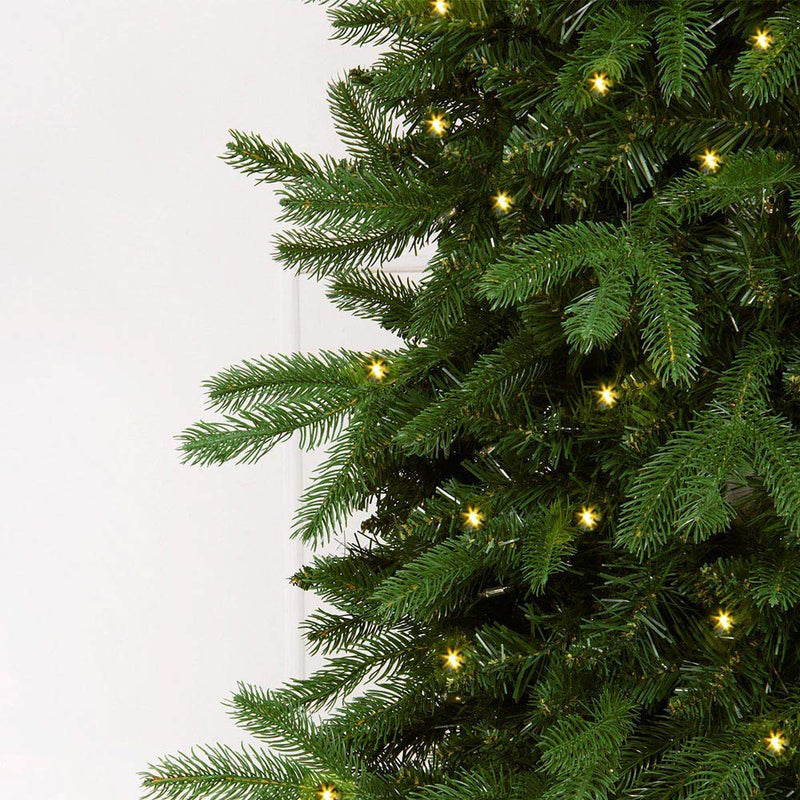 Easy Treezy 5.5-Foot Prelit Realistic Douglas Fir Artificial Christmas Tree