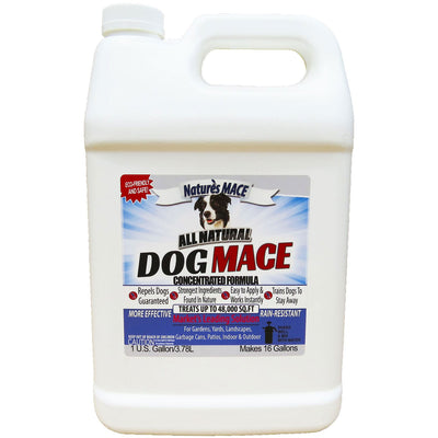 Nature's Mace 1 Gallon Stray Dog Repellent Animal Deterrent Concentrate Solution